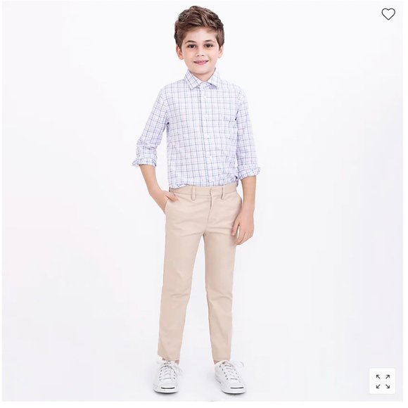 Boys' Thompson Suit Pant in Flex Chino - Picture 1 of 8